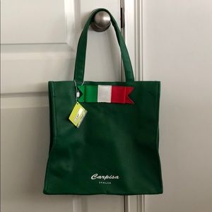All Italian Carpisa Italian flag purse